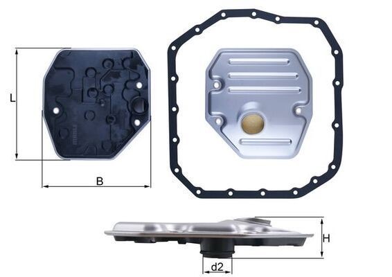 Mahle HX 265D Automatic Transmission Filter