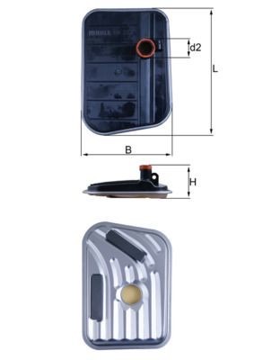 Mahle HX 273 Automatic Transmission Filter