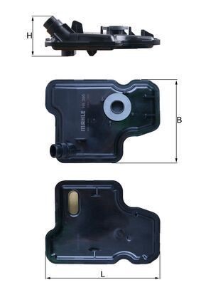 Mahle HX 395 Automatic Transmission Filter
