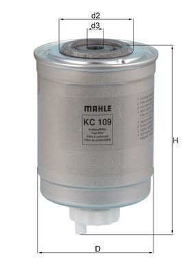 Mahle KC 109 Fuel Filter