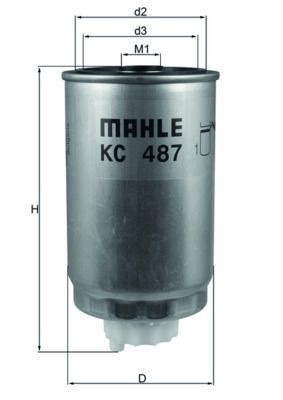Mahle KC 487 Fuel Filter