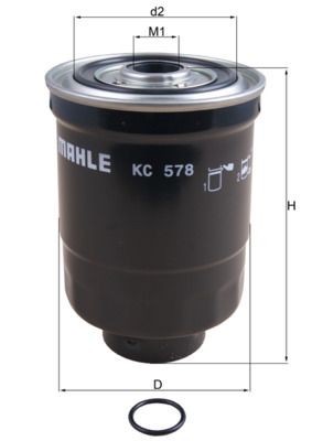 Mahle KC 578D Fuel Filter