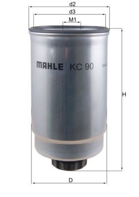 Mahle KC 90 Fuel Filter