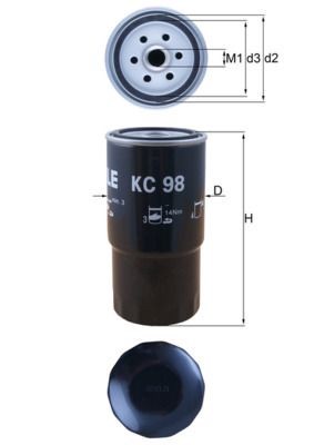 Mahle KC 98 Fuel Filter