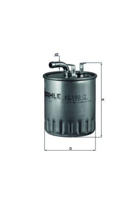 Mahle KL 100/2 Fuel Filter