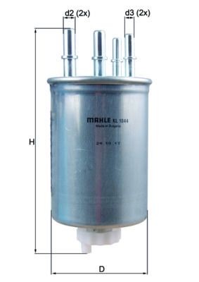 Mahle KL 1044 Fuel Filter