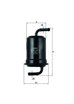 Mahle KL 159 Fuel Filter
