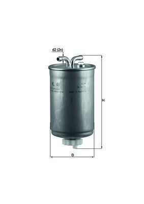 Mahle KL 41 Fuel Filter