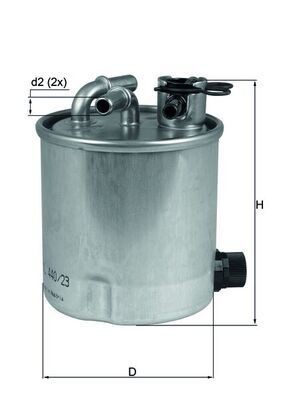 Mahle KL 440/23 Fuel Filter