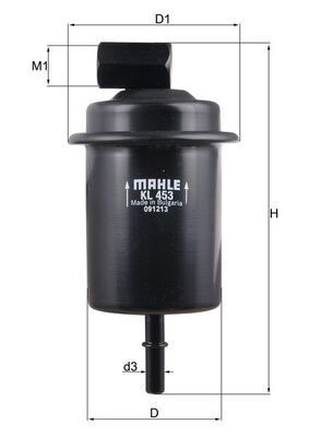Mahle KL 453 Fuel Filter