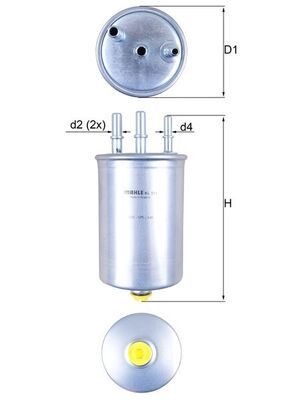Mahle KL 511 Fuel Filter
