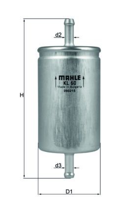 Mahle KL 60 Fuel Filter