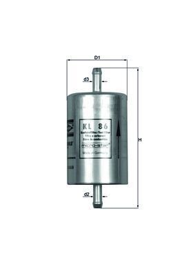 Mahle KL 86 Fuel Filter