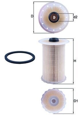 Mahle KX 229D Fuel Filter