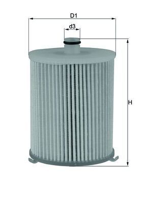 Mahle KX 245/4D Fuel Filter