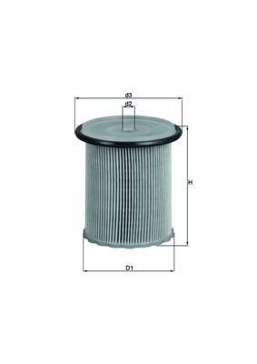 Mahle KX 74 Fuel Filter