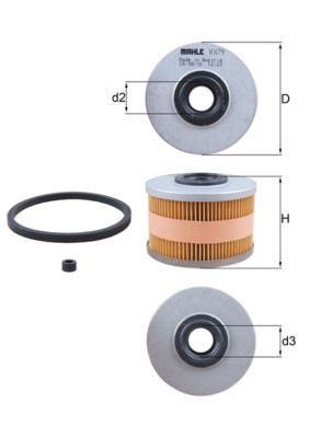 Mahle KX 79D Fuel Filter
