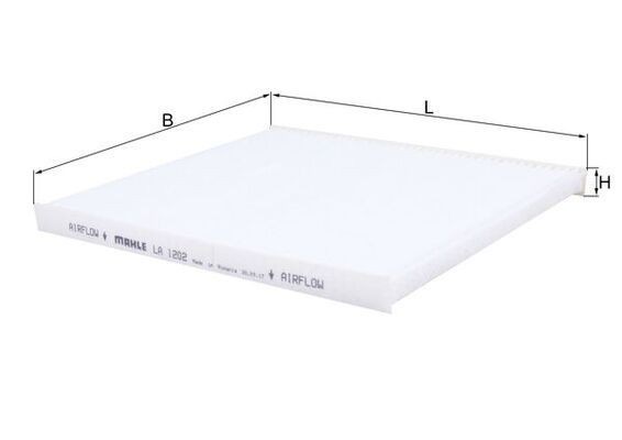 Mahle LA 1202 Pollen Filter