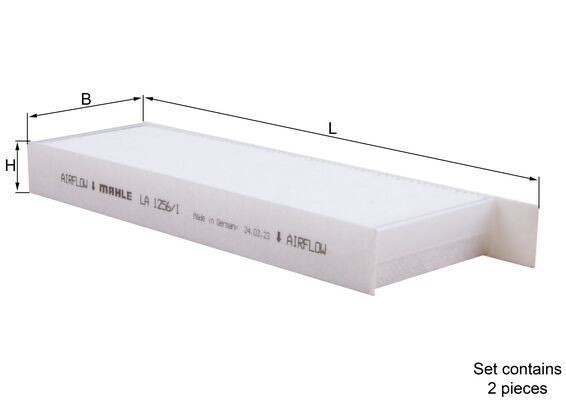 Mahle LA 1256/1/S Pollen Filter