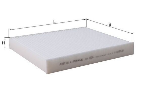 Mahle LA 1506 Pollen Filter
