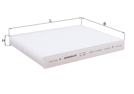 Mahle LA 1614 Pollen Filter