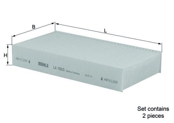 Mahle LA 168/S Pollen Filter