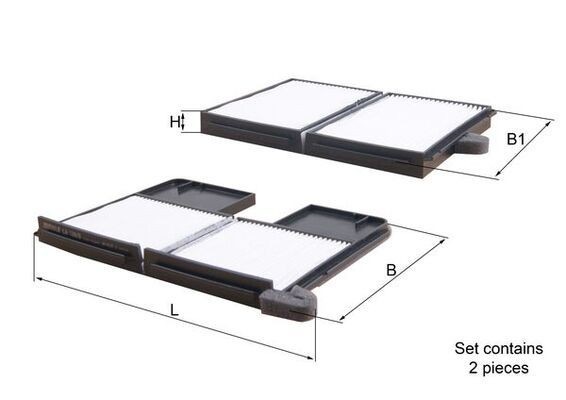 Mahle LA 186/S Pollen Filter
