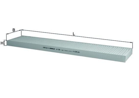 Mahle LA 226 Pollen Filter