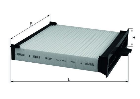 Mahle LA 227 Pollen Filter