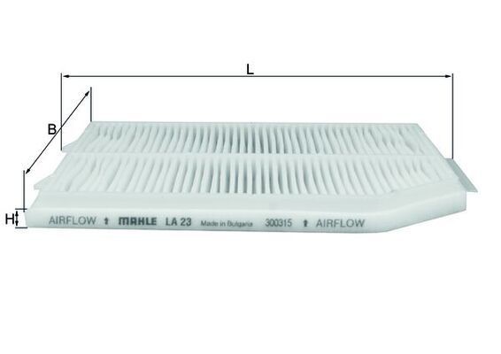 Mahle LA 23 Pollen Filter
