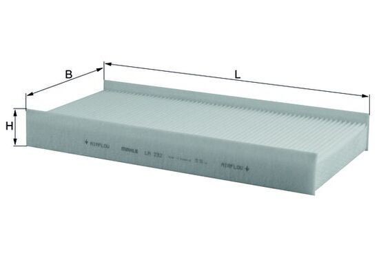 Mahle LA 232 Pollen Filter