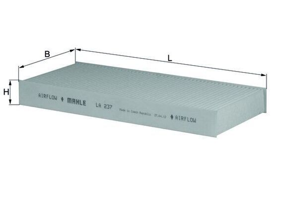 Mahle LA 237 Pollen Filter