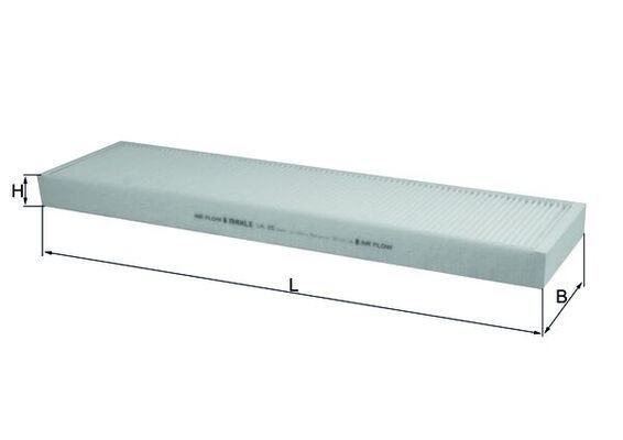 Mahle LA 25 Pollen Filter