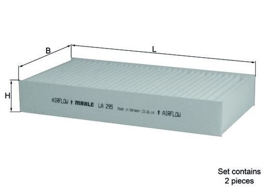 Mahle LA 295/S Pollen Filter
