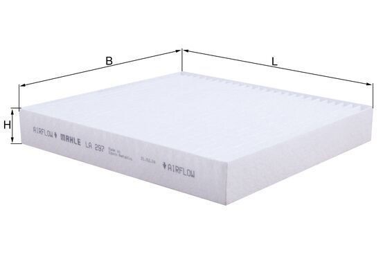 Mahle LA 297 Pollen Filter