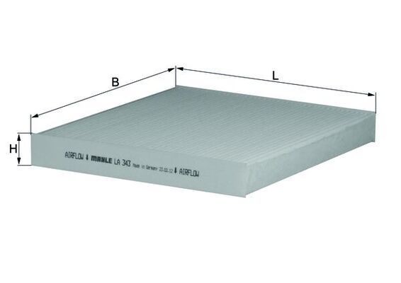 Mahle LA 343 Pollen Filter