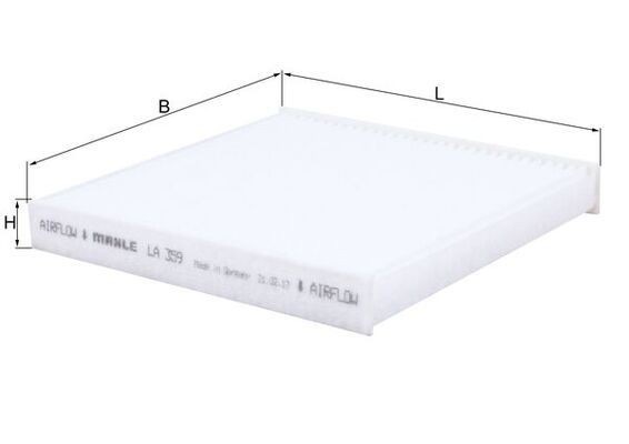 Mahle LA 359 Pollen Filter