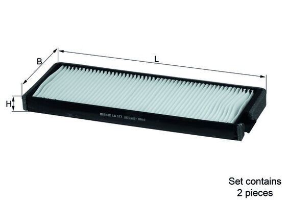 Mahle LA 377/S Pollen Filter