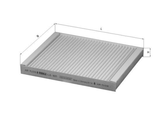 Mahle LA 401 Pollen Filter