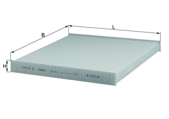 Mahle LA 411 Pollen Filter