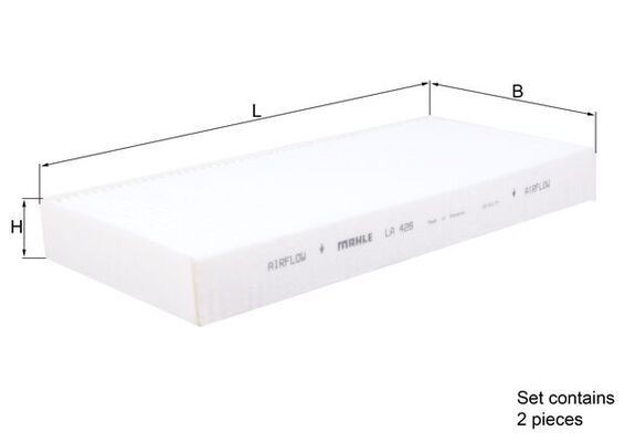 Mahle LA 426/S Pollen Filter