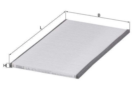 Mahle LA 475 Pollen Filter
