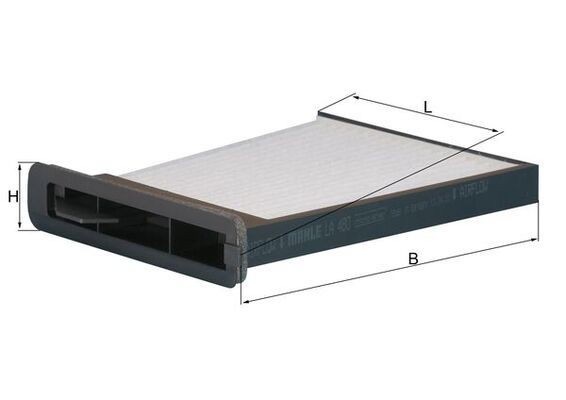 Mahle LA 480 Pollen Filter