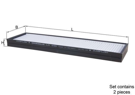 Mahle LA 495/S Pollen Filter