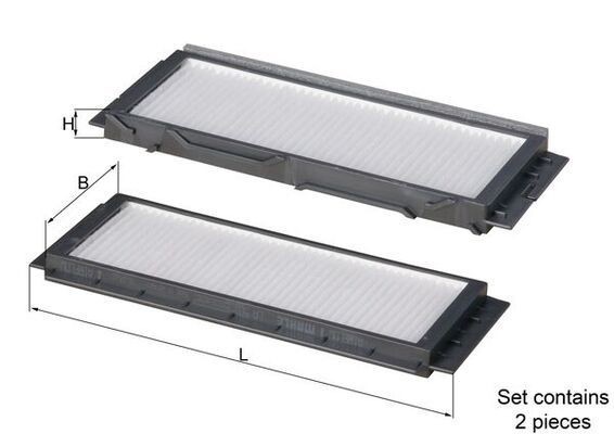 Mahle LA 501/S Pollen Filter