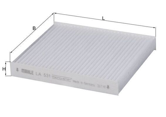 Mahle LA 531 Pollen Filter