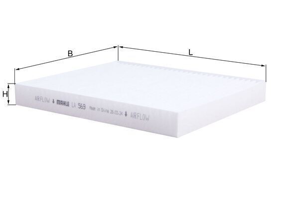Mahle LA 569 Pollen Filter