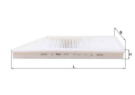 Mahle LA 57 Pollen Filter