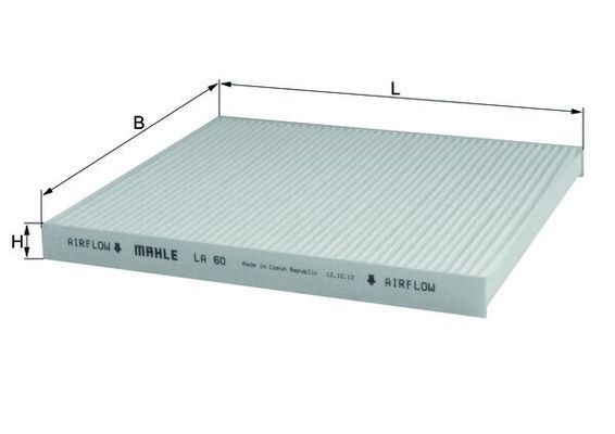 Mahle LA 60 Pollen Filter