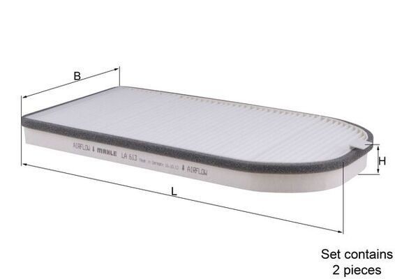 Mahle LA 613/S Pollen Filter